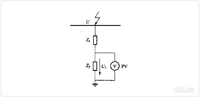 數字高壓表工作原理示意圖