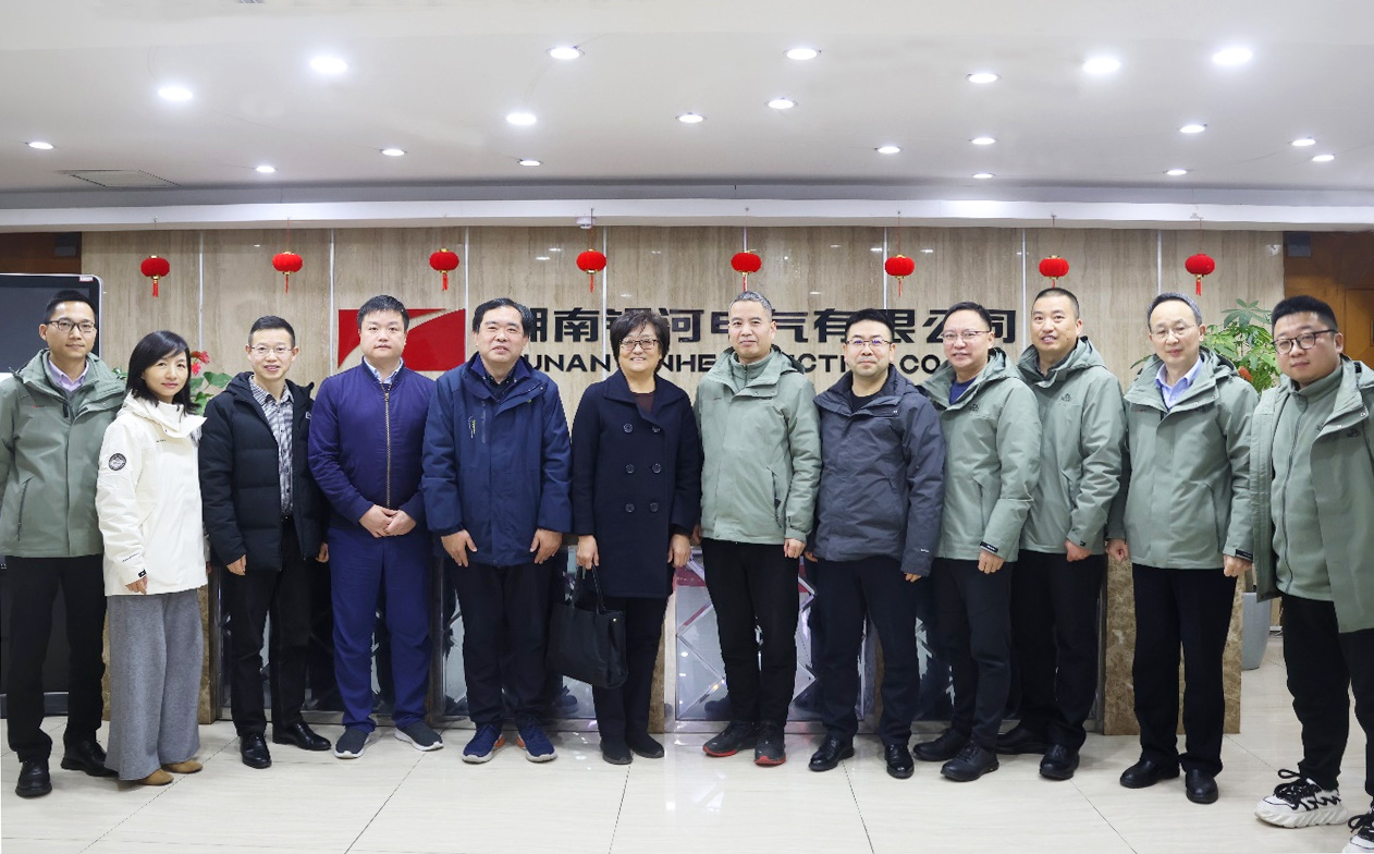 威勝集團(tuán)訪(fǎng)問(wèn)湖南銀河電氣有限公司